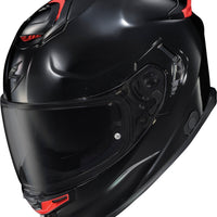 Scorpion Exo Exo-eclipse Full Face Helmet Lunar Red/white/black Xl - Matte Black / 2X-Large