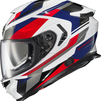 SCORPION EXO Exo Eclipse Full Face Helmet Lunar White/Red/Blue Xl