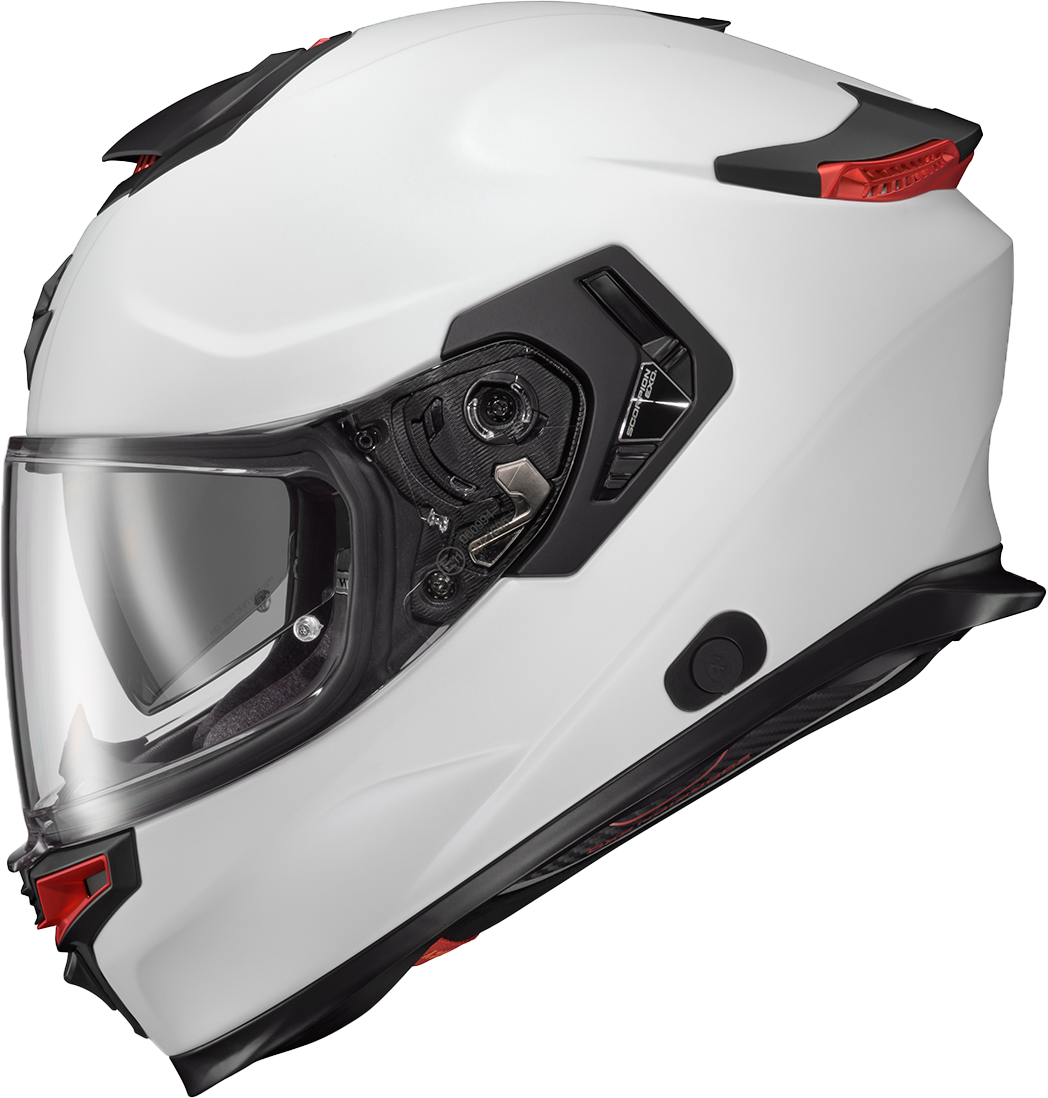SCORPION EXO Exo Eclipse Full Face Helmet Matte Pearl White Xs