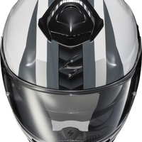 SCORPION EXO Exo Eclipse Full Face Helmet Pivot White Sm