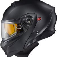 Scorpion Exo Exo-gt930 Cold Weather Helmet Modulus Wht/blu Xl (electric) - Matte Black / 2X-Large