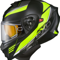 Scorpion Exo Exo-gt930 Cold Weather Helmet Modulus Wht/blu Xl (electric) - Matte Black / 2X-Large