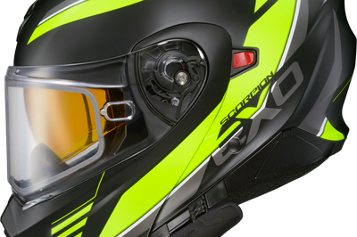 Scorpion Exo Exo-gt930 Cold Weather Helmet Modulus Wht/blu Xl (electric)