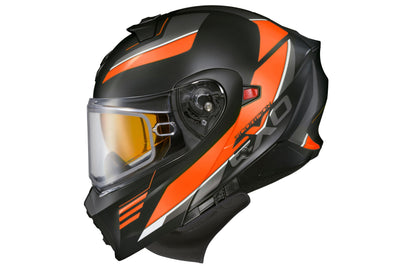 Scorpion Exo Exo-gt930 Cold Weather Helmet Modulus Wht/blu Xl (electric)