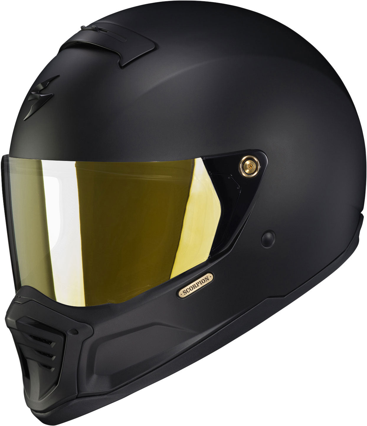 Scorpion Exo Exo-hx1 Faceshield Gold Mirrored - Harddrive Products