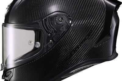 SCORPION EXO Exo R1 Air Full Face Helmet Carbon Gloss Black Sm - Helmets