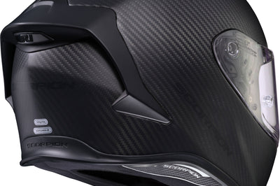 SCORPION EXO Exo R1 Air Full Face Helmet Carbon Gloss Black Sm - Helmets