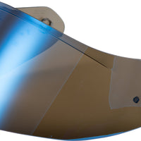 SCORPION EXO Exo R420 Faceshield Blue Mirrored