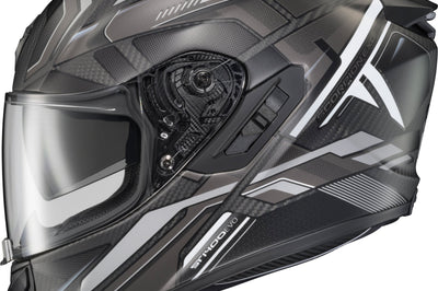 Scorpion Exo Exo-st1400 Evo Carbon Helmet Hex Matte Grey Xl