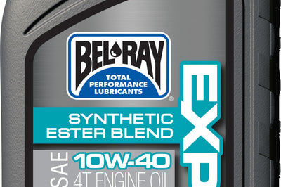 Bel-ray Exp Synthetic Ester Blend 4t Engine Oil 10w-40 1l - Harddrive Products