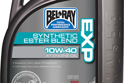 Bel-ray Exp Synthetic Ester Blend 4t Engine Oil 10w-40 4l - Harddrive Products