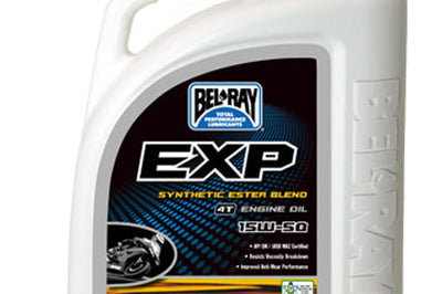 Bel-ray Exp Synthetic Ester Blend 4t Engine Oil 15w-50 4l - Harddrive Products
