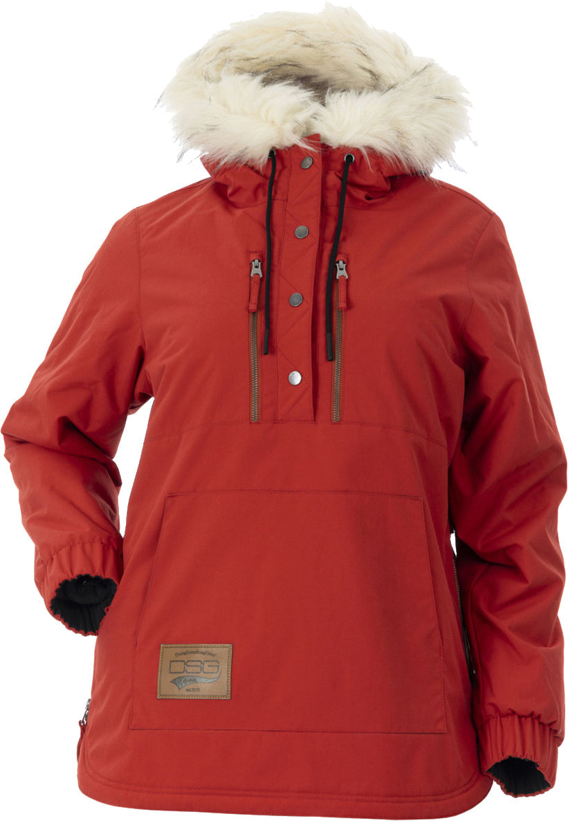 Dsg Explorer Anorak Deep Waters Xs - Brick Dust / 2X-Large
