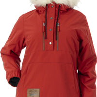 Dsg Explorer Anorak Deep Waters Xs - Brick Dust / 2X-Large