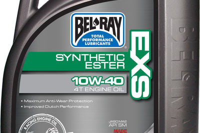 Bel-ray Exs Full Synthetic Ester 4t Engine Oil 10w-40 4lt - Watercraft Collection