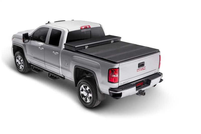 Extang 17-23 Ford F-250/F-350 Super Duty Short Bed (6ft 10in) Solid Fold 2.0 Toolbox - Tonneau Covers