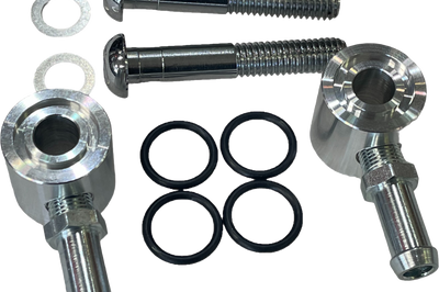 KENS FACTORY External Vent Option Kit Black - Intake/Carb/Fuel System