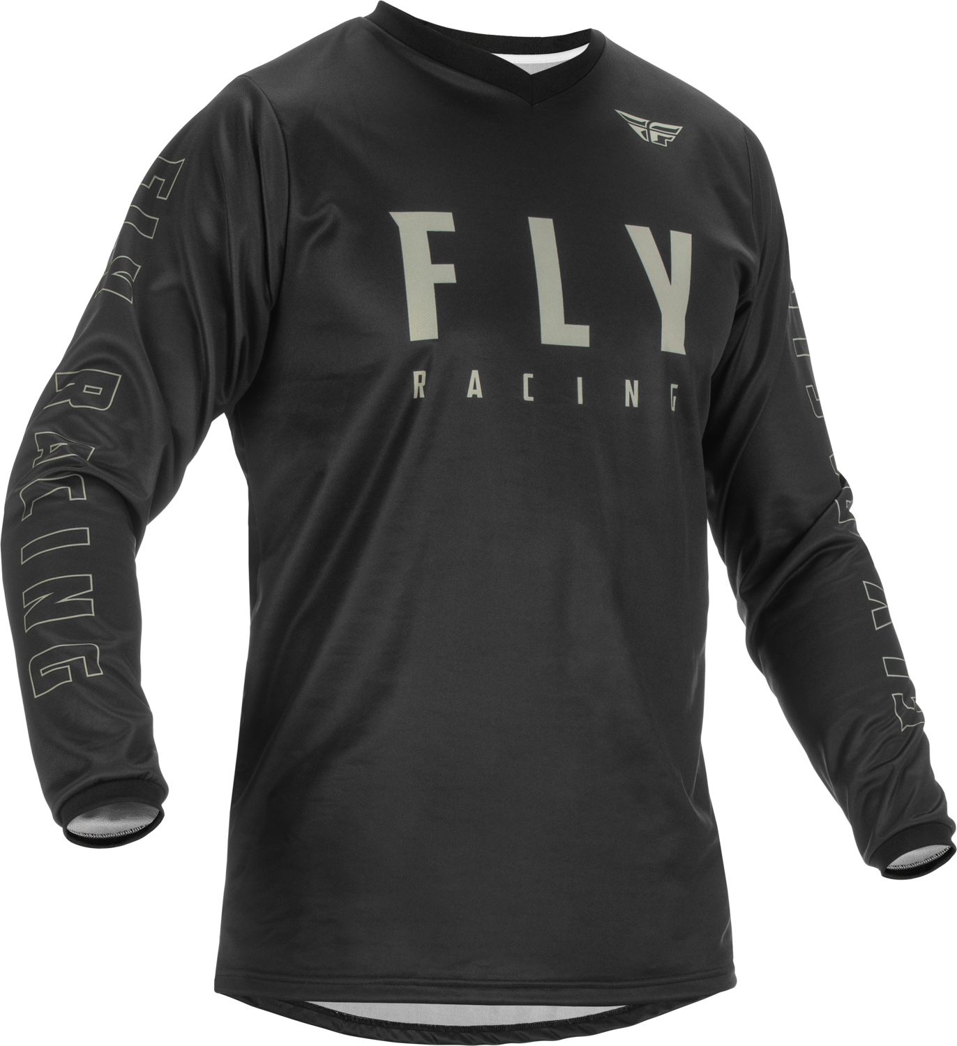FLY RACING F 16 Jersey Black/Grey Lg - Jerseys
