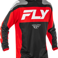 Fly Racing F-16 Jersey Cyan/black/white Xl - Black/Red/White / 2X-Large