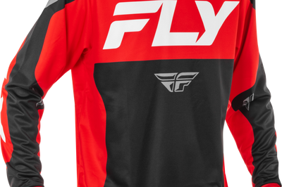 Fly Racing F-16 Jersey Cyan/black/white Xl - Black/Red/White / 2X-Large