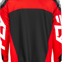 Fly Racing F-16 Jersey Cyan/black/white Xl - Black/Red/White / 2X-Large