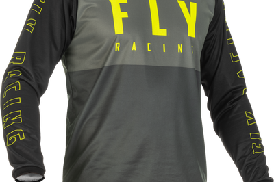 FLY RACING F 16 Jersey Grey/Black/Hi Vis Sm - Jerseys