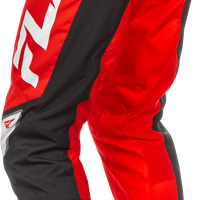 FLY RACING F 16 Pants Ca/Ny Black/Red/White Sz 42