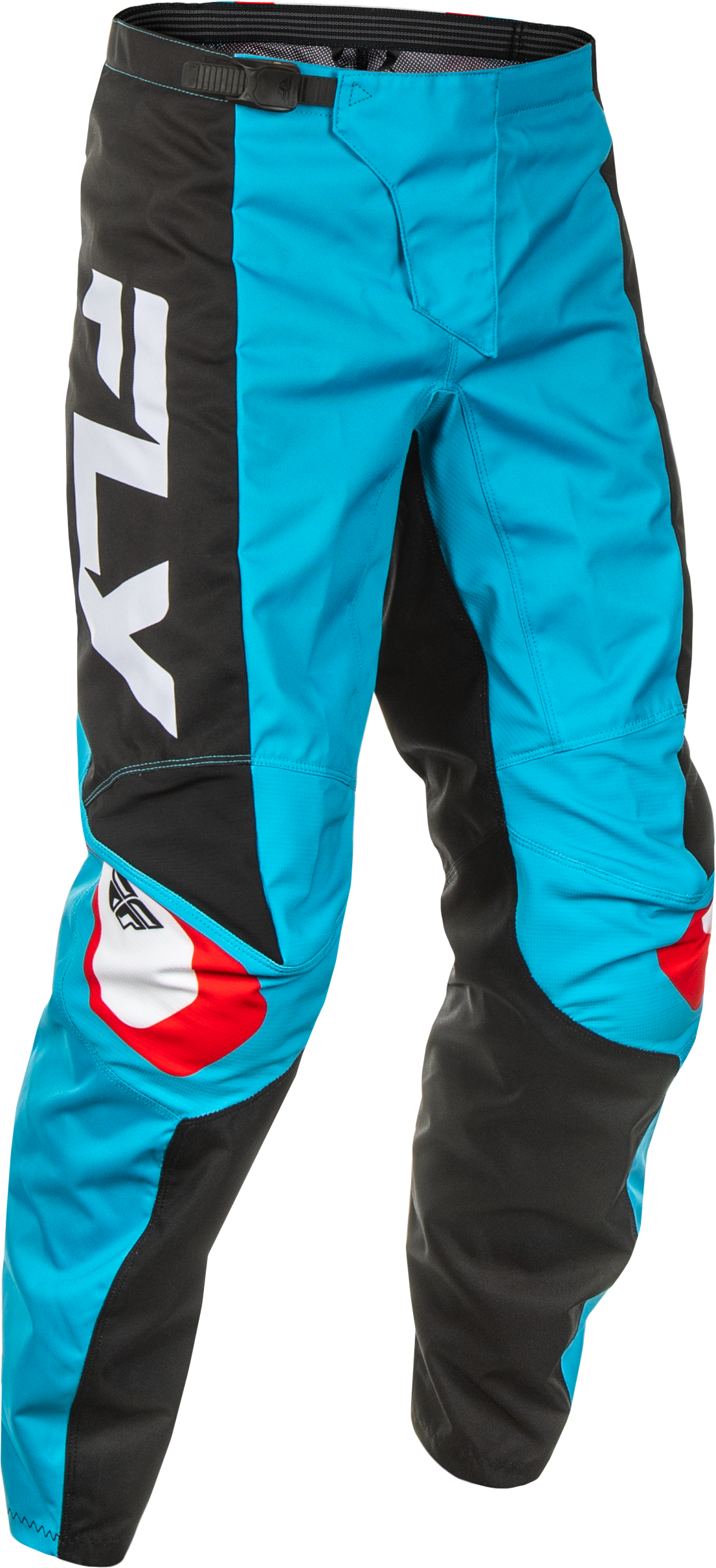 FLY RACING F 16 Pants Ca/Ny Cyan/Black/White Sz 28