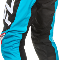 FLY RACING F 16 Pants Ca/Ny Cyan/Black/White Sz 40
