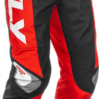 Fly Racing F-16 Pants Ca/ny Cyan/black/white Sz 42 - Black/Red/White / US 28