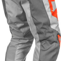 FLY RACING F 16 Pants Ca/Ny Grey/Orange Sz 30