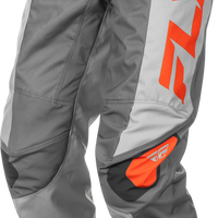 FLY RACING F 16 Pants Ca/Ny Grey/Orange Sz 30