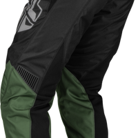 FLY RACING F 16 Pants Olive Green/Black Sz 28