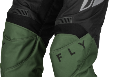 FLY RACING F 16 Pants Olive Green/Black Sz 28