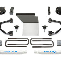Fabtech 07-18 GM K1500 w/OE Forged UCA 3.5in Budget System w/Rear Perf. Shocks - Suspension