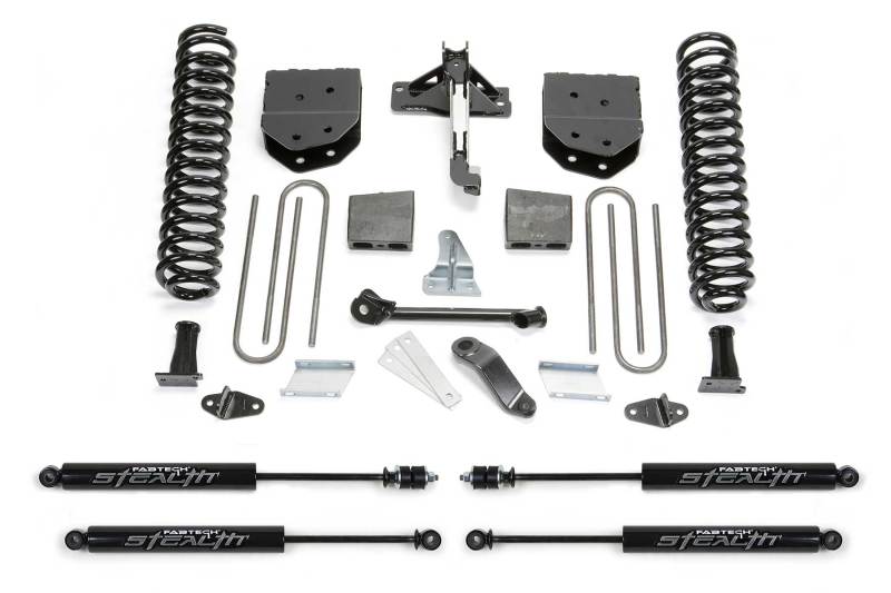 Fabtech 08-16 Ford F250/F350 4WD 4in Basic Sys w/Stealth - Suspension