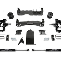 Fabtech 14-18 GM C/K1500 P/U w/oE Alm Or Stmp Stl UCA 4in Basic Sys w/Stealth - Suspension