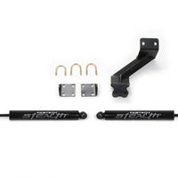 Fabtech 14-18 Ram 2500 & 13-18 3500 HD Dual Stealth Steering Stabilizer Kit - Suspension