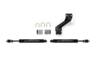 Fabtech 14-18 Ram 2500 & 13-18 3500 HD Dual Stealth Steering Stabilizer Kit - Suspension