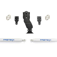 Fabtech 17-20 Ford Superduty 4WD Performance Dual Steering Stabilizer Kit - Suspension
