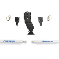 Fabtech 17-20 Ford Superduty 4WD Performance Dual Steering Stabilizer Kit - Suspension