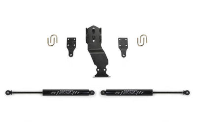 Fabtech 17-20 Ford Superduty 4WD Stealth Dual Steering Stabilizer Kit - Suspension