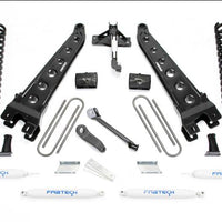 Fabtech 17-21 Ford F250/F350 4WD Gas 4in Rad Arm Sys w/Coils & Perf Shks - Suspension