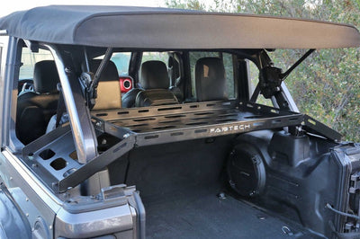 Fabtech 18-21 Jeep JL 4WD 4-Door Interior Cargo Rack - Truck Bed Accessories
