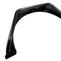 Fabtech 18-21 Jeep JL 4WD Rear Steel Tube Fenders - Textured Black - Fender Flares & Trim