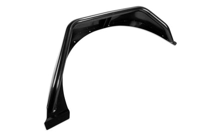 Fabtech 18-21 Jeep JL 4WD Rear Steel Tube Fenders - Textured Black - Fender Flares & Trim