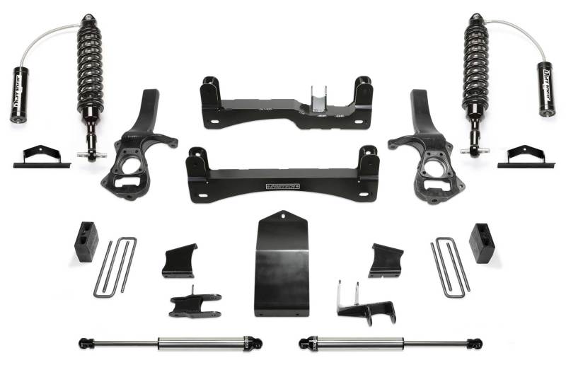 Fabtech 19-21 GM K1500 P/U 6in Perf Sys w/Dl 2.5 Resi & 2.25 - Suspension