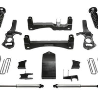 Fabtech 19-21 GM K1500 P/U Diesel 6in Perf Sys w/Dl 2.5 & 2.25 - Suspension