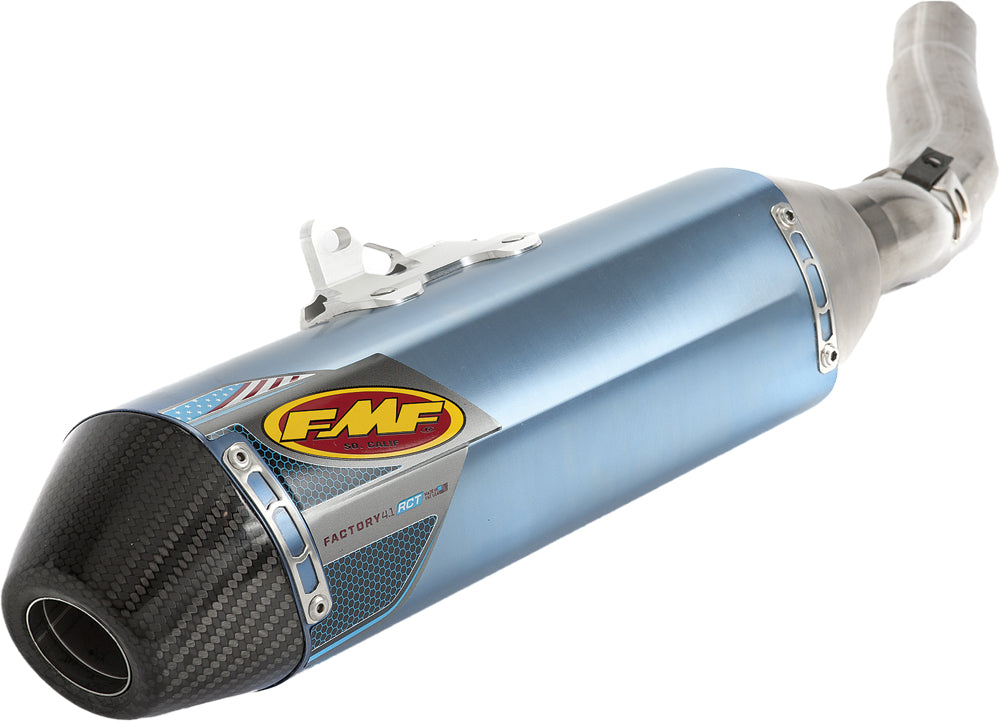 Fmf Factory 4.1 Anod Ti Slip- On Muffler/r.car Cap Kx450f’12 - Offroad Collection