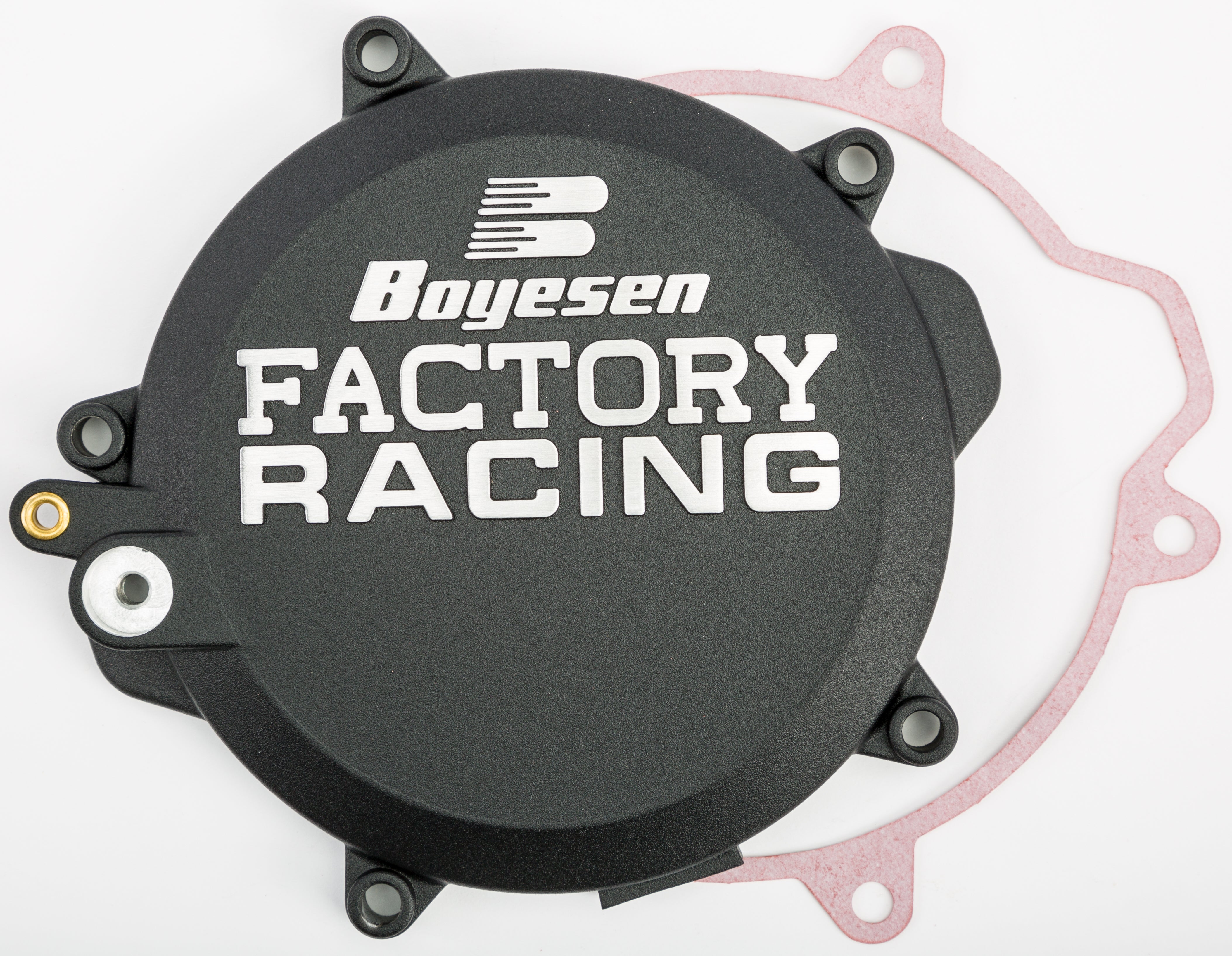 BOYESEN Factory Racing Clutch Cover Husky/Ktm Black